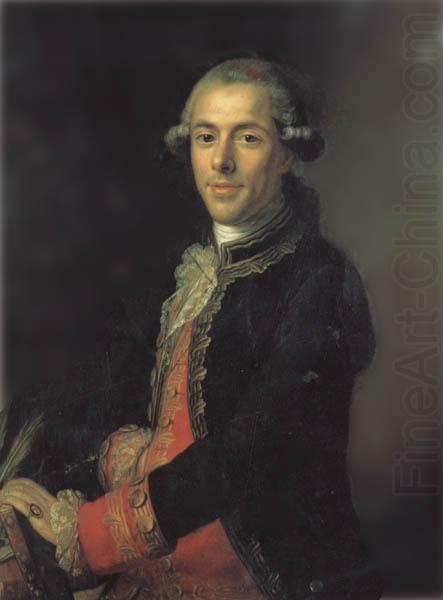 Joaquin Inza Portrait of Tomas de Iriarte